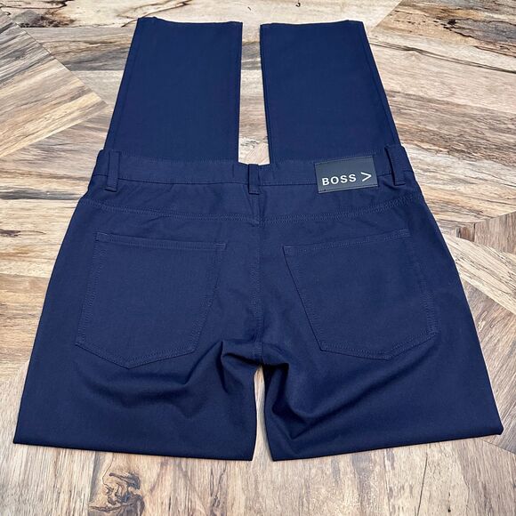 NWT BOSS Hugo Boss Delaware3 Slim Fit Travel Chino Pants Men's 32x32 - Picture 1 of 12
